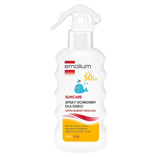 Спрей Эмолиум Suncare солнцезащитный для детей SPF50+ 175 мл Спрей Эмолиум Suncare солнцезащитный для детей SPF50+ 175 мл