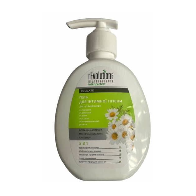 *Гель rEvolution Delicate для  інтимної гігієни 225 мл