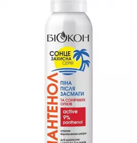 *Піна Біокон Пантенол Active після засмаги та сон. опіків 150мл