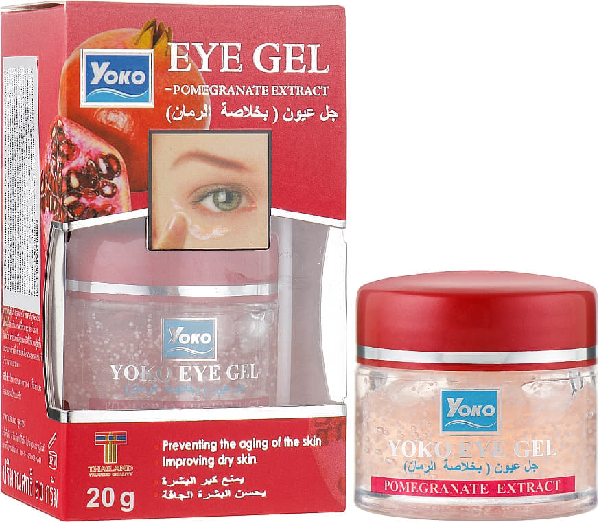 *Гель Yoko Eye Gel для шкіри навколо очей з екстр. граната 20 г