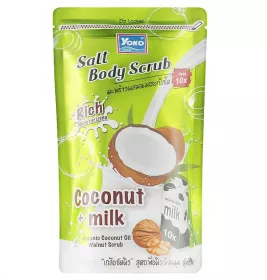 *Скраб Yoko для тіла сольовий Кокос та молоко 350 г