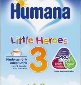 Смесь Humana-3 сухая молочная Маленькие герои 500г