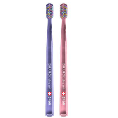 *Зубная щетка Curaprox Набор Duo Colorful Curls Edition ультрамягк. №2