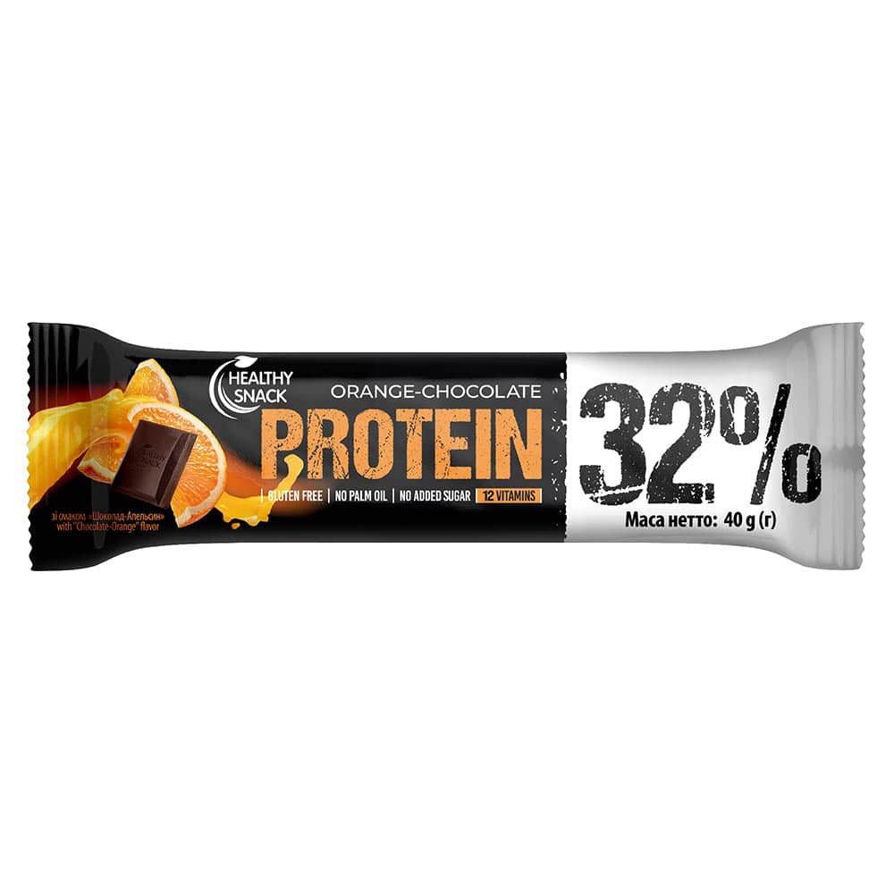 Батончик PROTEIN Healthy Snack Шоколад-Апельсин 40 г Батончик PROTEIN Healthy Snack Шоколад-Апельсин 40 г