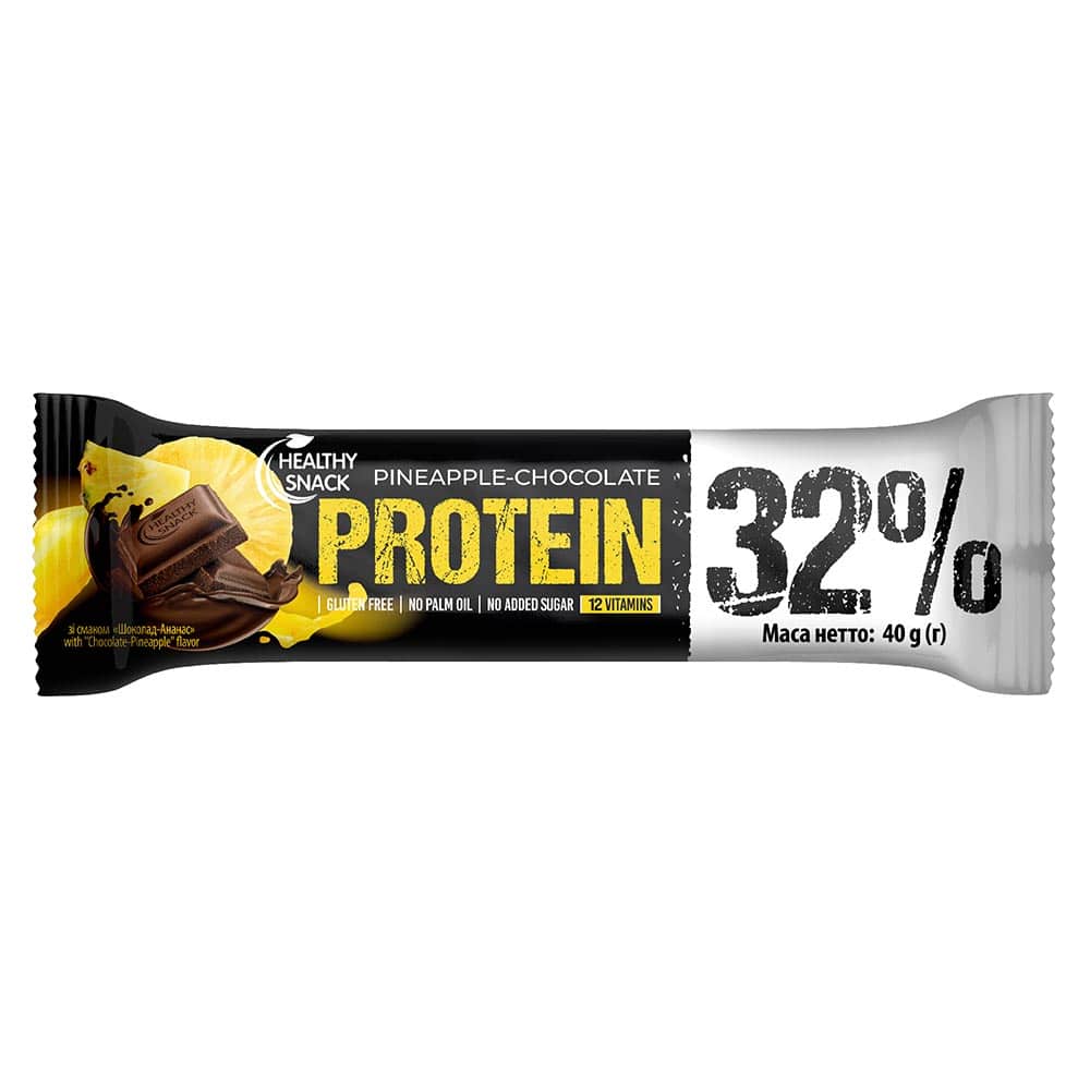 Батончик PROTEIN Healthy Snack Шоколад-Ананас 40 г Батончик PROTEIN Healthy Snack Шоколад-Ананас 40 г