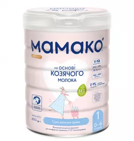 Суміш Мамако PREMIUM 1 ЗГМ 0-6 міс. 800г