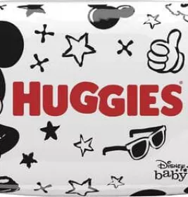 *Серветки вологі Хаггіс Mickey Mouse дитячі №56