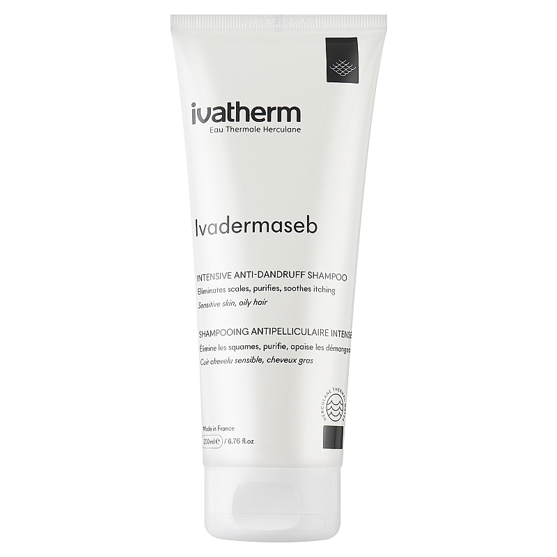 Шампунь Ivatherm IVADERMASED Intensive Dandruff против перхоти 200 мл Шампунь Ivatherm IVADERMASED Intensive Dandruff против перхоти 200 мл