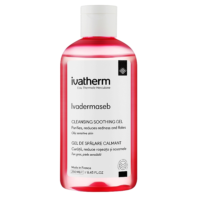 Гель Ivatherm IVADERMASED Cleansing Soothing, очищювальний для шкіри обличчя та тіла 250 мл