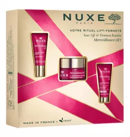 *Набір NUXE Мервеянс Lift Крем пудровий ефект 50мл+Крем для контуру очей 15мл+Нічний крем 15мл *Набір NUXE Мервеянс Lift Крем пудровий ефект 50мл+Крем для контуру очей 15мл+Нічний крем 15мл