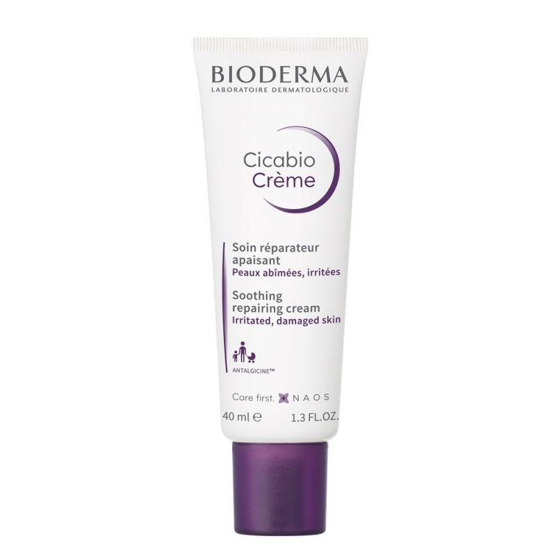 Крем Bioderma Сикабио Creme+ для обличчя заспокійливий 40 мл