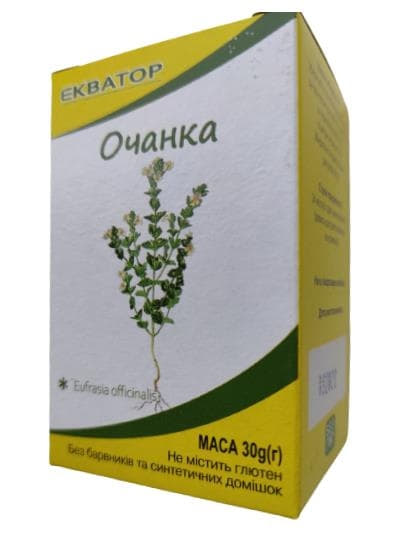 *Фиточай Очанка трава 30г Экватор