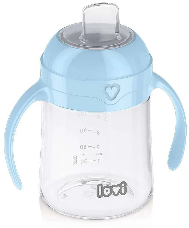 *Кружка-непроливайка Lovi 35/358 с носиком голубая 150 мл