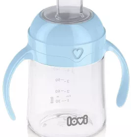 *Кружка-непроливайка Lovi 35/358 з носиком блакитна 150 мл