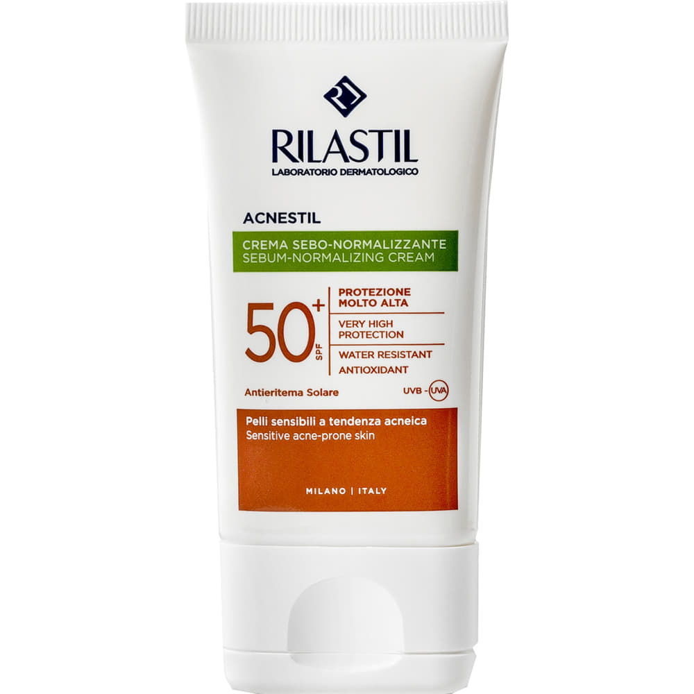 Крем Rilastil Акнестил для кожи склонной к акне SPF 50+ 40 мл Крем Rilastil Акнестил для кожи склонной к акне SPF 50+ 40 мл