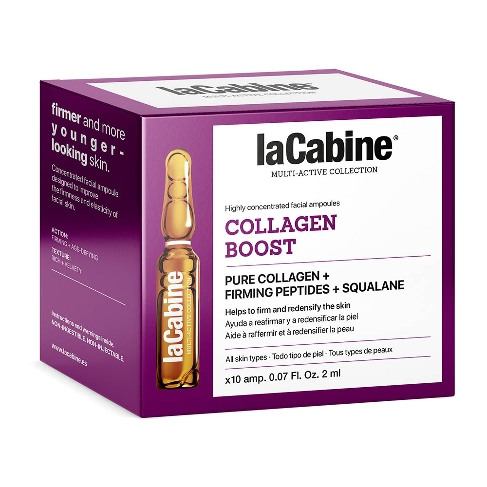 Ампулы LaCabine Collagen Boost Высококонц. с коллагеном д/упругости кожи лица 2 мл №10