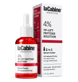*Крем-сироватка LaCabine 4% Up-Lift Peptides 2 in 1. Антивікова для пружності та еластичності шкіри обличчя, 4% пептидів 30 мл