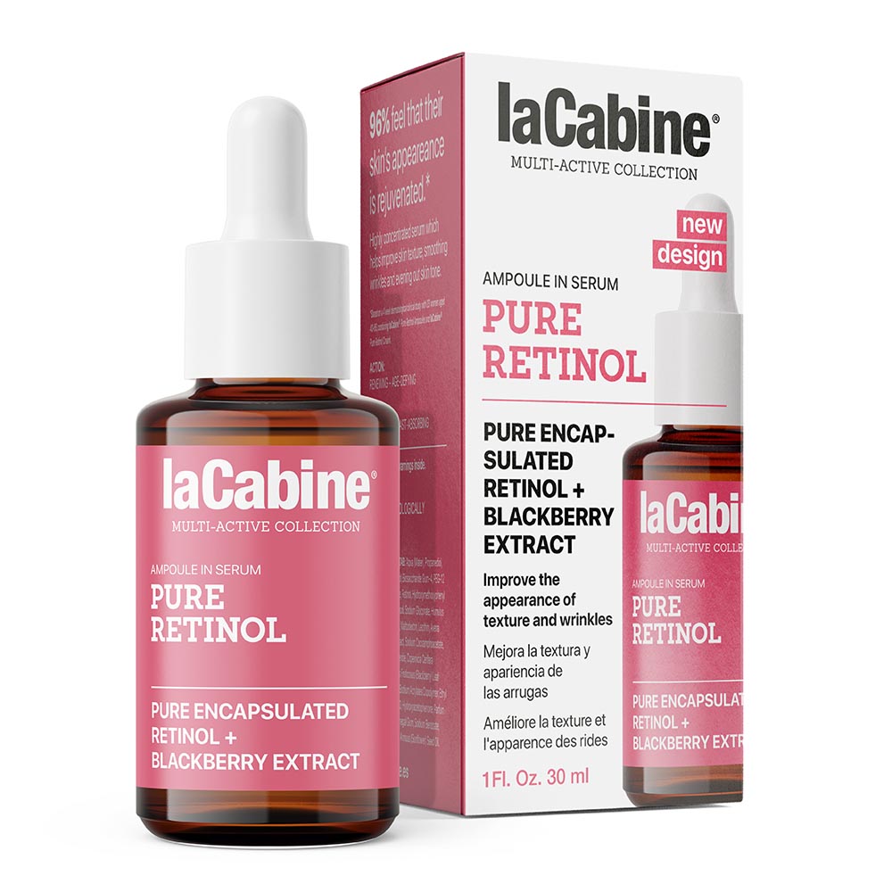 *Сироватка LaCabine Pure Retinol. Висококонцентрована з ретинолом для покращення текстури шкіри обличчя 30 мл