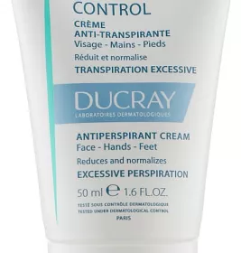 Крем-антиперспірант Дюкрей Hidrosis Control для обличчя, рук та ніг 50мл