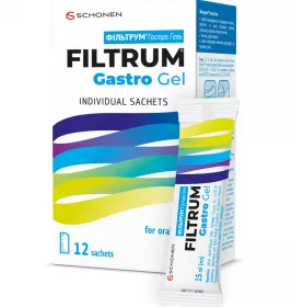 Фільтрум Гастро гель 15мл саше №12