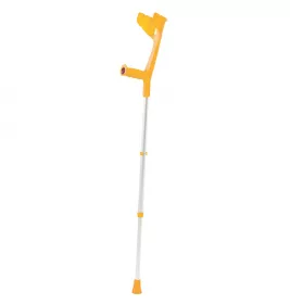 *Милиця підлокітна Rebotec MAGIC-TWIN (STANDARD-CLIP), алюмін. з опорою, (жовта)