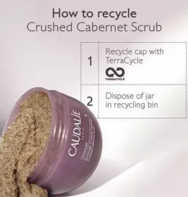 Скраб Caudalie для тіла Каберне 150 мл