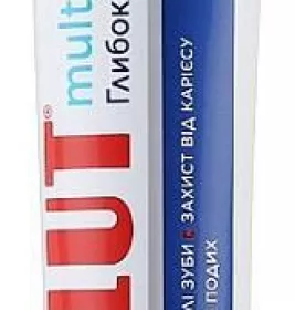 *Зубна паста Лакалут Мульті ефект плюс Глибоке очищення 75мл