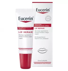 Бальзам Eucerin 63171 Успокаивающий и регенерирующий для сухих и чувствительных губ 10 мл