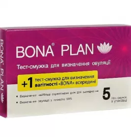 *Тест-смужка Bona-plan на овуляцію №5