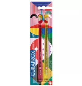 *Зубна щітка Curaprox Набір Duo Power Smile Edition ультрам'як. №2