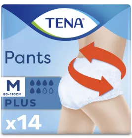 Трусики-подгузники TENA для взрослых Pants Plus Medium №14