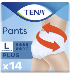 Трусики-подгузники TENA для взрослых Pants Plus Large №14