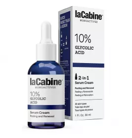 *Крем-сироватка LaCabine 10% Glycolic Acid 2 in 1 з відшел.еф.д/віднов. шкіри обличчя, 10% гліколевої кислоти 30 мл