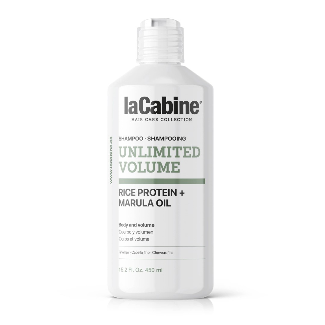 Шампунь LaCabine Unlimited volume с рисовым протеином для укрепления и объема тонких волос 450 мл Шампунь LaCabine Unlimited volume с рисовым протеином для укрепления и объема тонких волос 450 мл