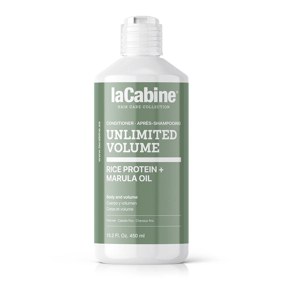 *Кондиціонер LaCabine Unlimited volume з рисовим протеїном для зміцнення та об'єму тонкого волосся 450 мл
