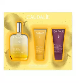 *Набор Caudalie Soleil des Vignes (гель д/душа 30мл, питат. лосьон д/тела 30мл, масло-эликсир 50мл)