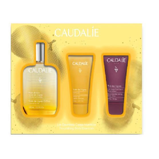 *Набір Caudalie Soleil des Vignes (гель д/душу 30мл, живил. лосьйон д/тіла 30мл, олія-еліксир 50мл)