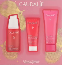 *Набір Caudalie Vinohydra (гіалурон. сироватка 30мл, гель д/душу 50мл, зволожув. маска-крем 15мл)