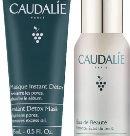 *Набор Caudalie Beauty Elixir Detox (эликсир-вода д/лица 30мл, детокс-маска 15мл)