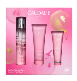 *Набір Caudalie Rose de Vigne (крем д/рук 30мл, гель д/душу 50мл, енергетична туал. вода 50мл)