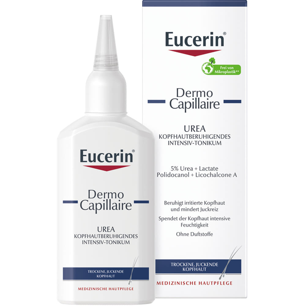 Средство Eucerin 69658 Дермокапилляр Интенсивное увлажняющее для сухой и раздраж кожи головы 100 мл Средство Eucerin 69658 Дермокапилляр Интенсивное увлажняющее для сухой и раздраж кожи головы 100 мл