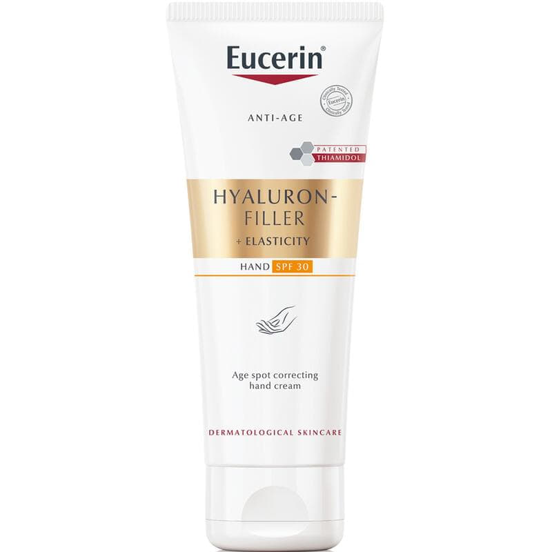 Крем Eucerin 66875 Гиалурон-Филлер +Эластисити крем для рук против пигментных пятен SPF 30 75 мл Крем Eucerin 66875 Гиалурон-Филлер +Эластисити крем для рук против пигментных пятен SPF 30 75 мл