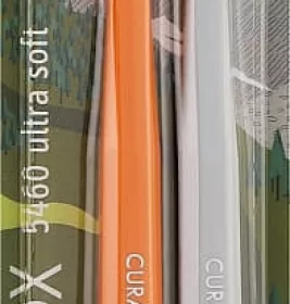 *Набор зубных щеток Curaprox UltraSoft Duo Fox и Bunny Edition 2024, d 0,10 мм №2