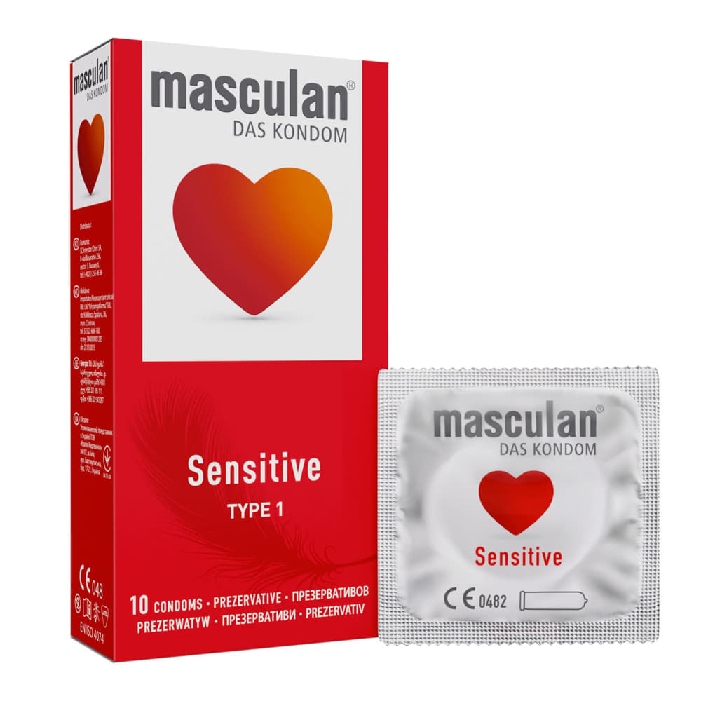 *Презервативи Masculan Sensitive №10