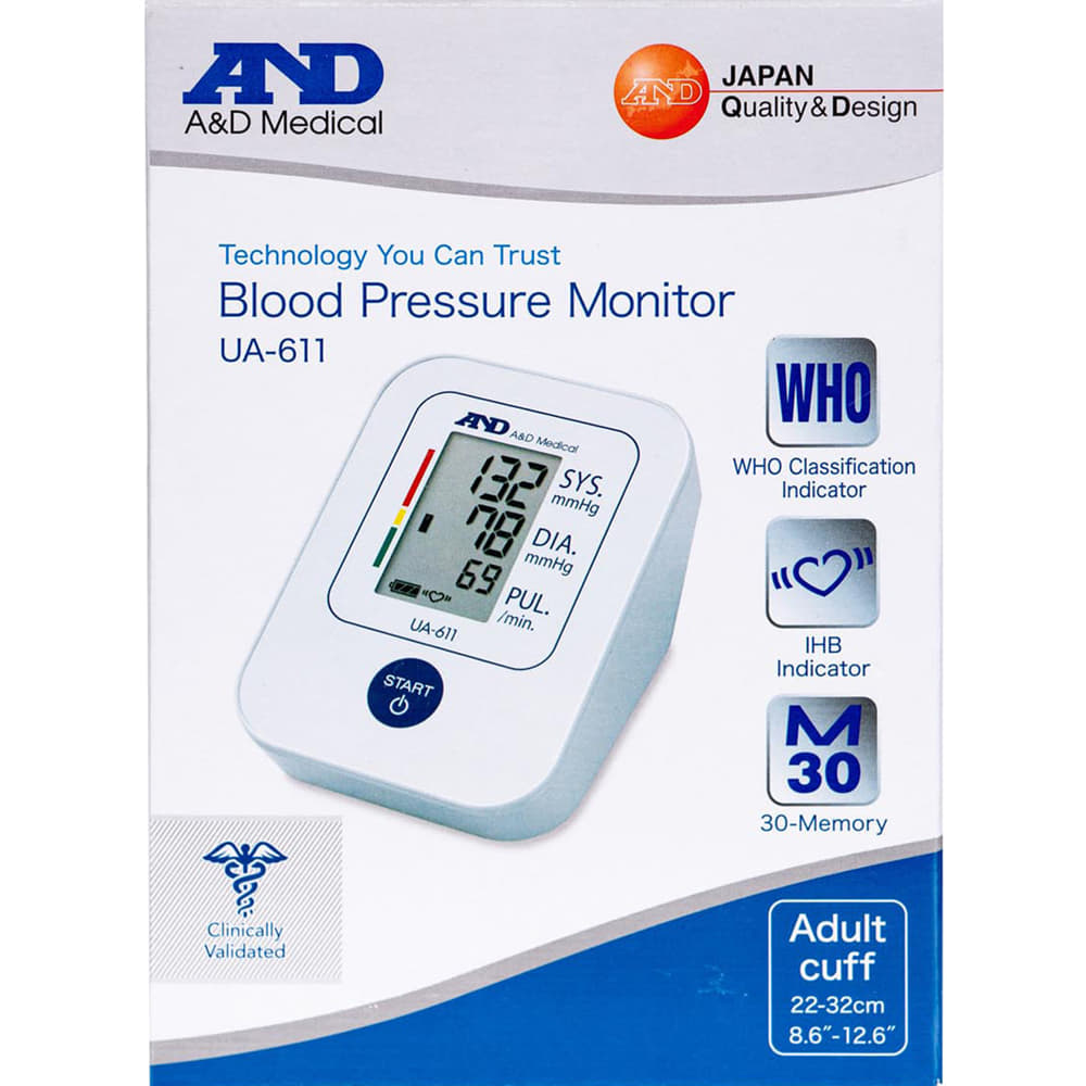 *Тонометр AND UA-611 автоматичний