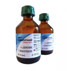 *Камфорний спирт 10% флак. 40мл Віола ТМ А+