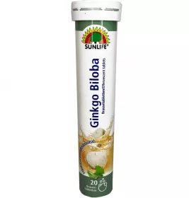 *Вітаміни Sunlife Ginkgo Biloba табл. шип. №20