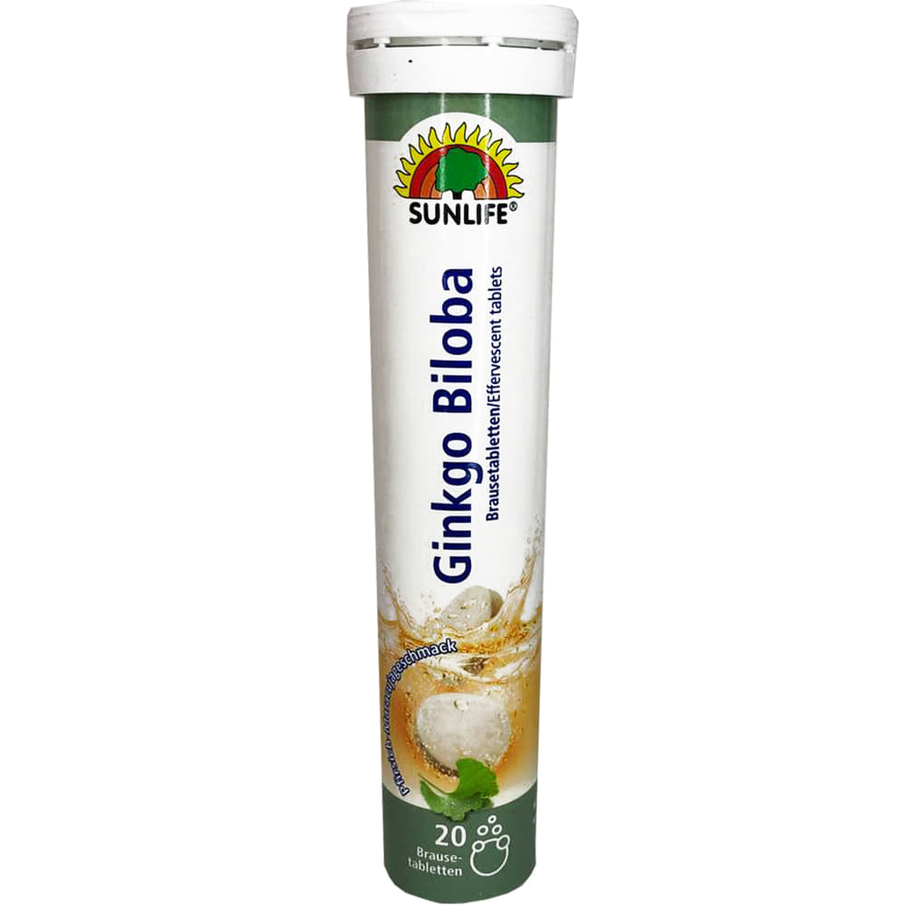 *Вітаміни Sunlife Ginkgo Biloba табл. шип. №20