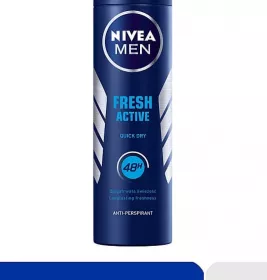 *NIVEA For men дезодорант спрей Активна свіжість 150мл