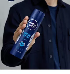 *NIVEA For men дезодорант спрей Активна свіжість 150мл